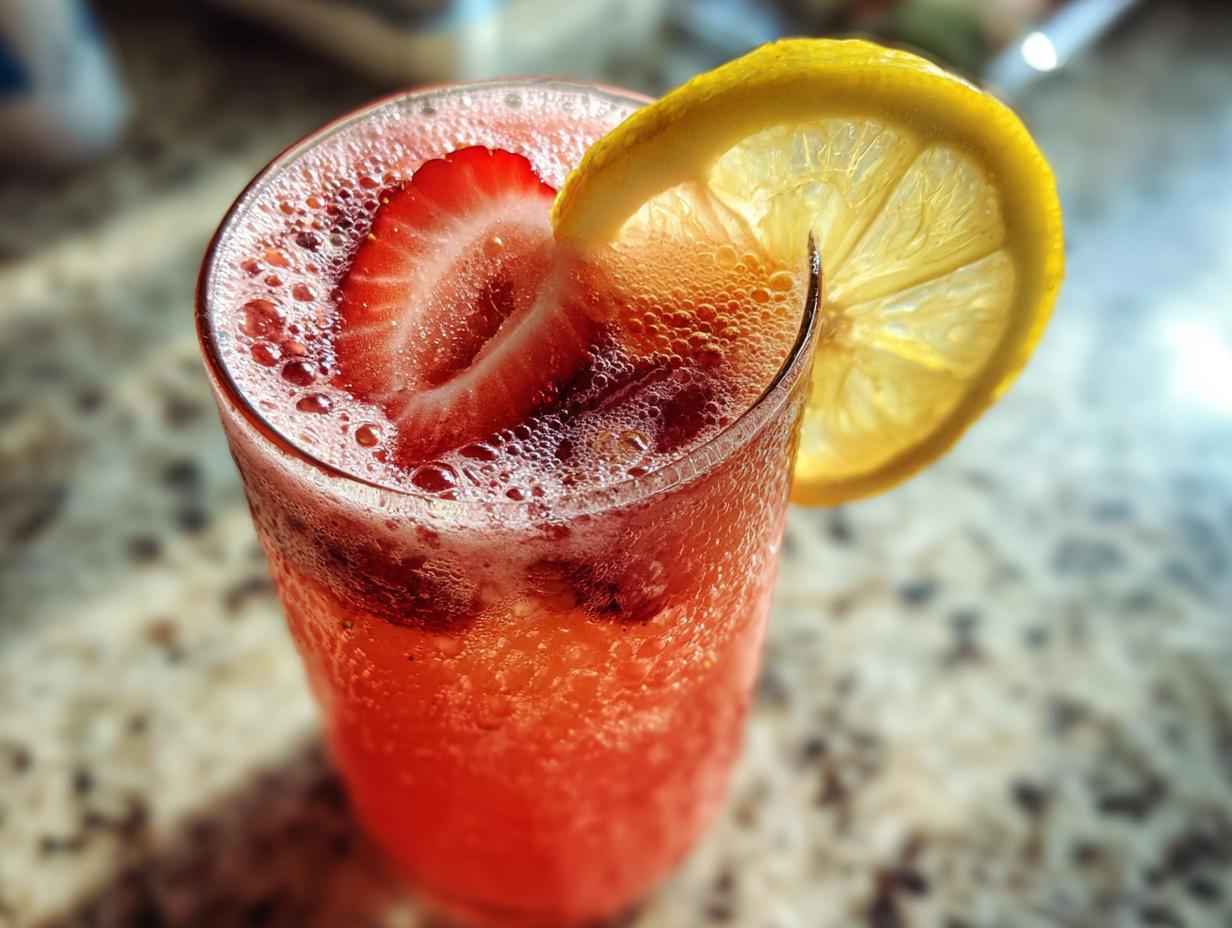 Minute Strawberry Lemonade: Blender-Free & Bursting with Fresh Flavor